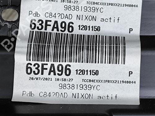 Dashboard CITROËN C5 AIRCROSS (A_) 1.5 BlueHDi 130 (ACYHZJ, ACYHZR) | BP33368645C46  - Image 8