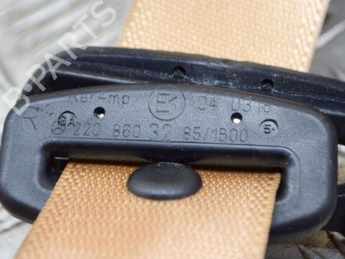 Rear right seatbelt MERCEDES-BENZ S-CLASS (W220) S 400 CDI (220.028, 220.128) | BP10401716I28 
