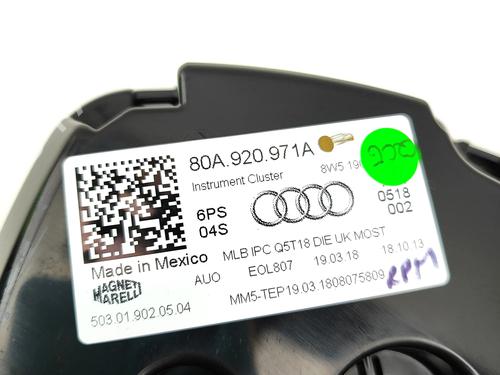 Instrument cluster AUDI Q5 (FYB, FYG) 2.0 TDI quattro | BP36391241C47  - Image 7