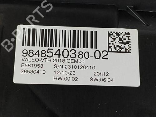 Display monitor CITROËN C4 III (BA_, BB_, BC_) 1.2 PureTech 130 (BAHNSA, BAHNSB) | BP28557905C48