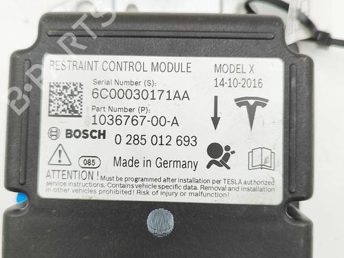 ECU airbags TESLA MODEL X (5YJX) 90D AWD | BP31297413M53 - Image 5