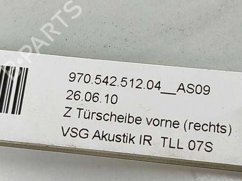 Front right door window PORSCHE PANAMERA (970) 4.8 4S | BP27458280C19 