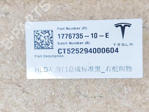 Venstre frontpanel TESLA MODEL 3 (5YJ3) EV | BP39884604C58 - Image 7