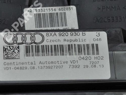 Instrument cluster AUDI A1 Sportback (8XA, 8XF) 1.6 TDI | BP6722071C47 