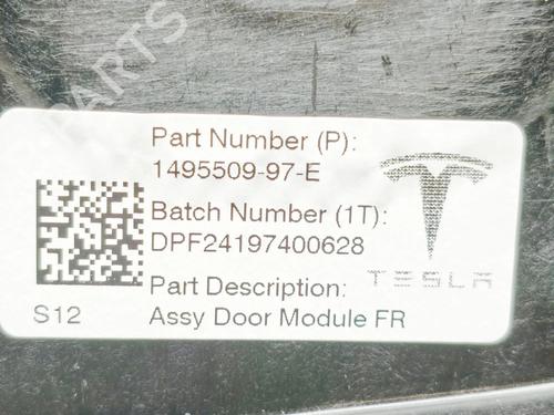 Front right window mechanism TESLA MODEL Y (5YJY) Long Range All-wheel Drive | BP38201707C23 - Image 10