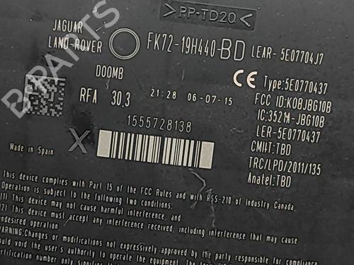 Electronic module JAGUAR F-TYPE Coupe (X152) 3.0 SCV6 S | BP31859582M83  - Image 6