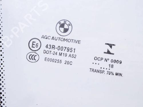 Dør rude højre foran BMW i3 (I01) Range Extender | BP30256337C19 