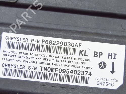 ECU airbags JEEP CHEROKEE (KL) 2.0 CRD 4x4 | BP12591885M53 