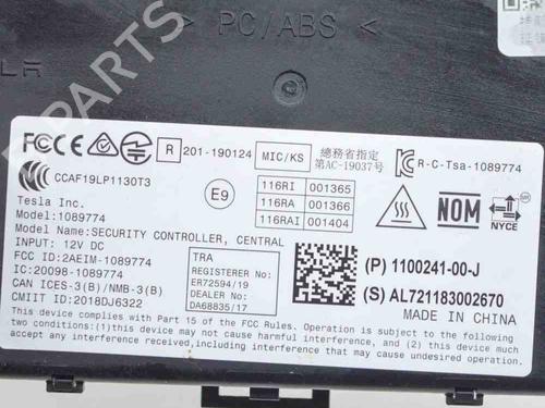 Elektronisk modul TESLA MODEL 3 (5YJ3) EV | BP27758386M83