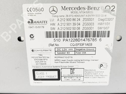 Electronic module MERCEDES-BENZ CLS (C218) CLS 250 CDI / BlueTEC / d (218.303, 218.304) | BP33384757M83  - Image 7