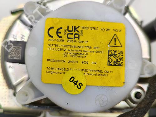 Rear left seatbelt SKODA KODIAQ II (PS7) 1.5 TSI mHEV | BP28431505I29 