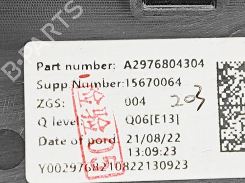 Middle console MERCEDES-BENZ EQE (V295) EQE 350 (295.125) | BP35983844I22 - Image 7