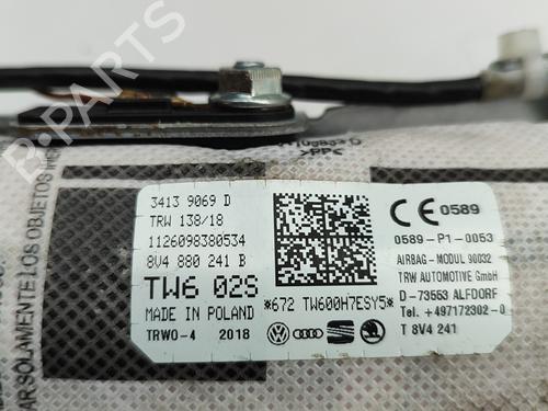 Left seat airbag AUDI A3 Sportback (8VA, 8VF) 1.4 TFSI e-tron | BP27331343C13 