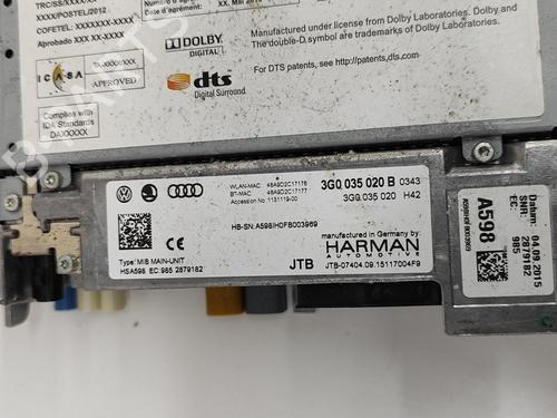 Electronic module VW GOLF VII (5G1, BQ1, BE1, BE2) 2.0 R 4motion | BP24142036M83 