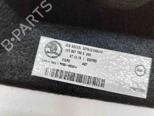 Rear parcel shelf SKODA SUPERB III (3V3) 1.6 TDI | BP17864810C85