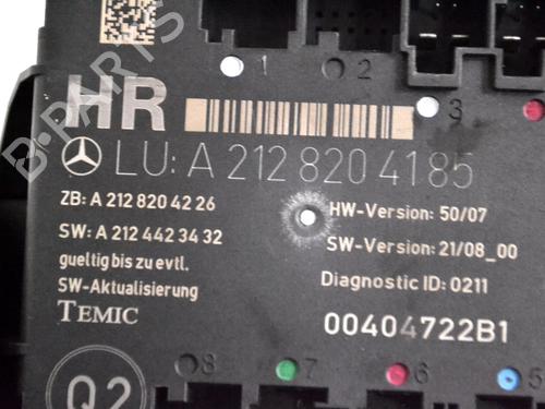 Electronic module MERCEDES-BENZ C-CLASS T-Model (S204) C 220 CDI (204.202) | BP30282096M83  - Image 5
