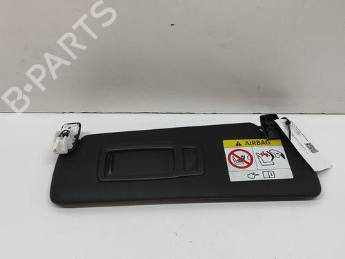 Used Left sun visor BMW 3 Gran Turismo (F34) 335 d xDrive (313 hp) 27404893