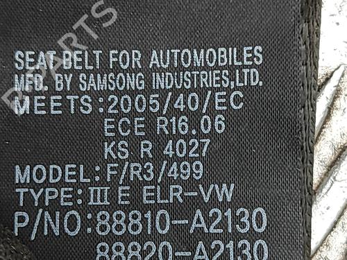 Front left seatbelt KIA PRO CEE'D (JD) 1.6 CRDi 110 | BP32755172I26  - Image 6