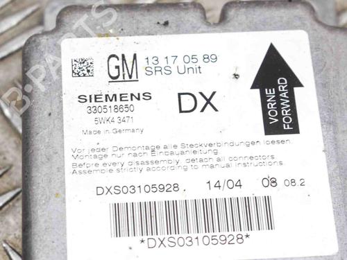 ECU airbags OPEL SIGNUM Hatchback (Z03) 2.2 direct (F48) | BP12312263M53