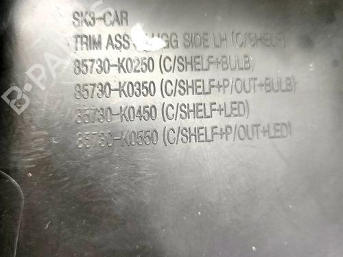Boot lining KIA SOUL III (SK3) E-SOUL | BP37029177I3 - Image 7