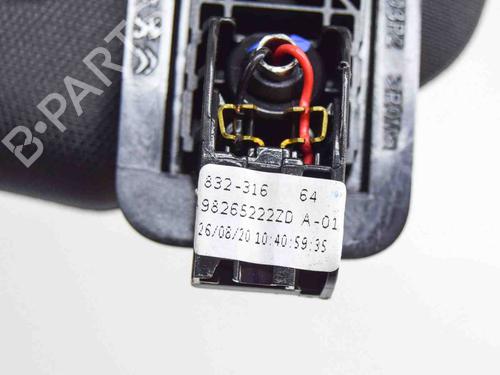 Left sun visor PEUGEOT 2008 II (UD_, US_, UY_, UJ_, UR_, UC_) e-2008 (UKZKXZ) | BP27764307I1 