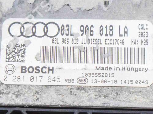 Motorstyringsenhet AUDI A6 C7 (4G2, 4GC) 2.0 TDI | BP6769720M57