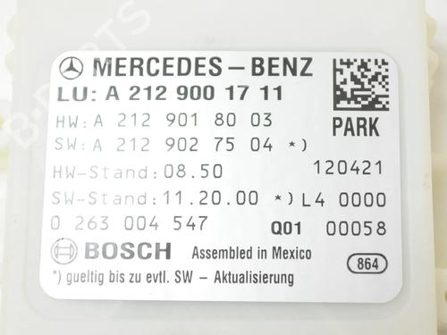 Used Electronic module MERCEDES-BENZ E-CLASS (W212) E 220 CDI / BlueTEC (212.001, 212.002) (170 hp) 9870998