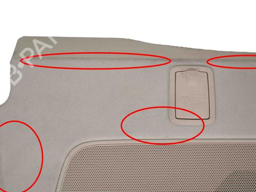 Rear parcel shelf AUDI A6 C7 (4G2, 4GC) 3.0 TDI quattro | BP30246039C85 