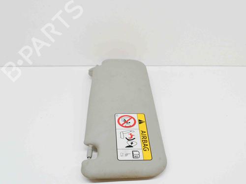 Used Left sun visor TOYOTA HILUX VIII Pickup (_N1_) 2.4 D 4WD (GUN125_, GUN125R) (150 hp) 10073429