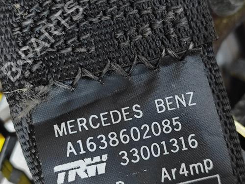 Rear right seatbelt MERCEDES-BENZ M-CLASS (W163) ML 270 CDI (163.113) | BP27698818I28 