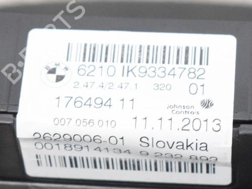 Used Instrument cluster Instrument cluster BMW 3 (F30, F80) 320 d (184 hp) 6737999 6737999