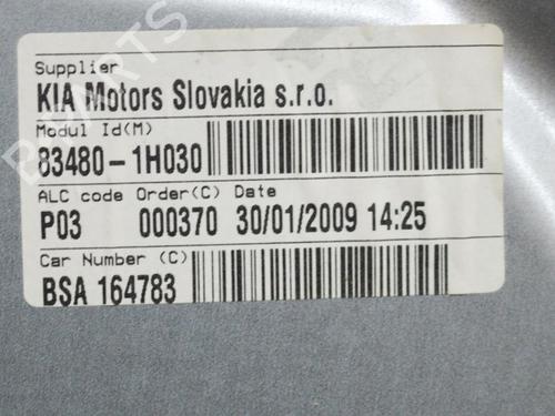 Right rear door PEUGEOT 308 I (4A_, 4C_) 1.6 HDi | BP16270857C5 