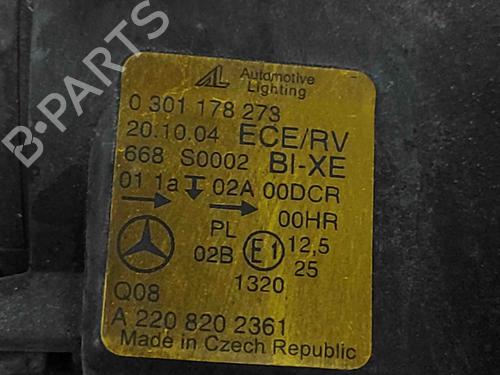 Left headlight MERCEDES-BENZ S-CLASS (W220, V220) S 500 4-matic (220.084, 220.184) | BP29373479C28 