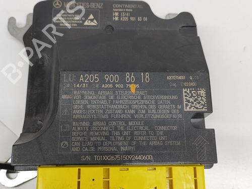 ECU airbags MERCEDES-BENZ C-CLASS T-Model (S205) C 180 (205.240) | BP23865250M53 