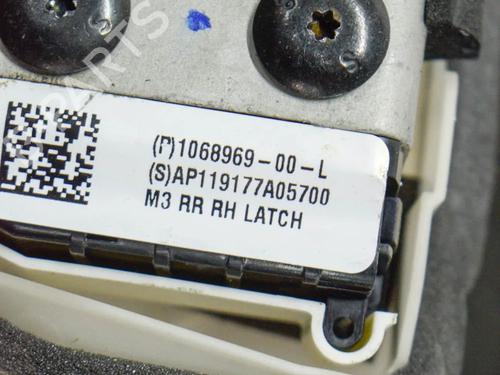 Højre bagtil lås TESLA MODEL 3 (5YJ3) EV | BP27748281C99 