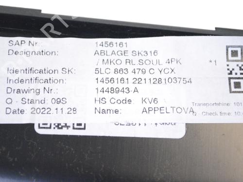 Middle console SKODA ENYAQ iV SUV (5AZ) 50 | BP33359744I22 - Image 5