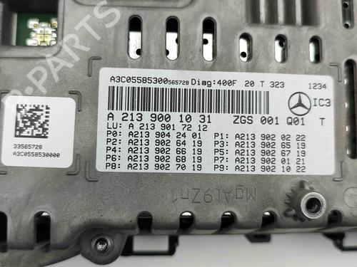 Instrument cluster MERCEDES-BENZ E-CLASS (W213) E 350 e (213.050) | BP27184109C47