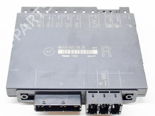 Used Electronic module MERCEDES-BENZ S-CLASS (W220) S 500 (220.075, 220.175, 220.875) (306 hp) 14629933