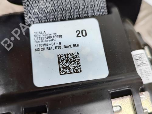 Rear right seatbelt TESLA MODEL 3 (5YJ3) EV AWD | BP27768567I28  - Image 7