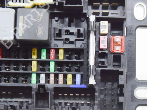 Fuse box JAGUAR E-PACE (X540) 2.0 D180 AWD | BP8837363E1