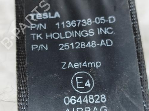 Front right seatbelt TESLA MODEL X (5YJX) 90D AWD | BP20675708I25 