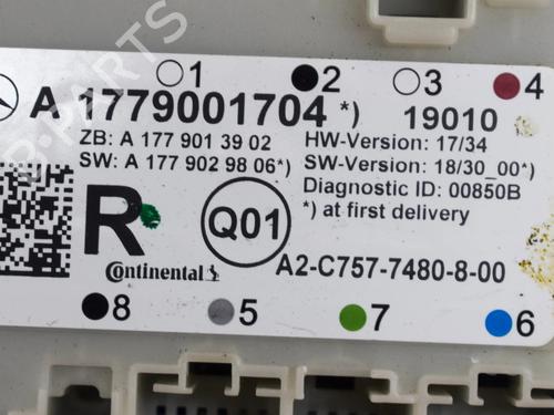 Electronic module MERCEDES-BENZ A-CLASS (W177) A 200 (177.087) | BP27757401M83 