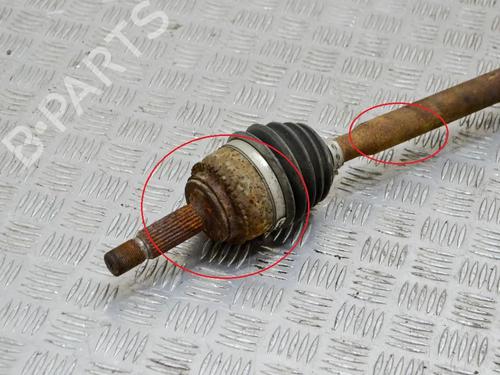 Left front driveshaft MITSUBISHI OUTLANDER I (CU_W) 2.0 4WD (CU2W) | BP7698310M38