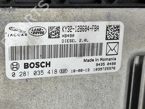 Engine control unit (ECU) JAGUAR F-PACE (X761) 2.0 TD4 | BP29830616M57