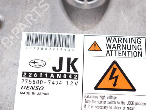 Engine control unit (ECU) SUBARU OUTBACK (BL, BP) 2.5 AWD (BP9) | BP27753712M57 