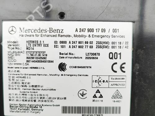 Electronic module MERCEDES-BENZ SPRINTER 3-t Van (B910) 214 CDI (910.621, 910.623) | BP30108599M83 