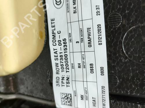 Rear seat TESLA MODEL X (5YJX) P100D AWD | BP33384877C17  - Image 5