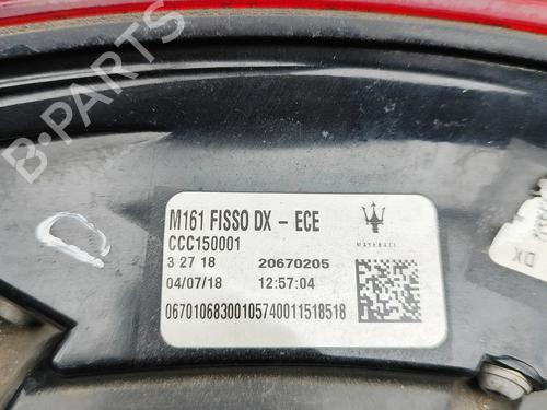 Right taillight MASERATI LEVANTE SUV (M161) 3.0 D Q4 | BP31859325C35