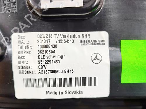 Rear right panel MERCEDES-BENZ E-CLASS (W213) E 220 d (213.004) | BP38782244C61 - Image 9