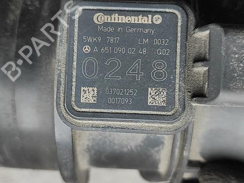 Mass air flow sensor MERCEDES-BENZ M-CLASS (W166) ML 250 CDI / BlueTEC 4-matic (166.004, 166.003) | BP30529901M95 